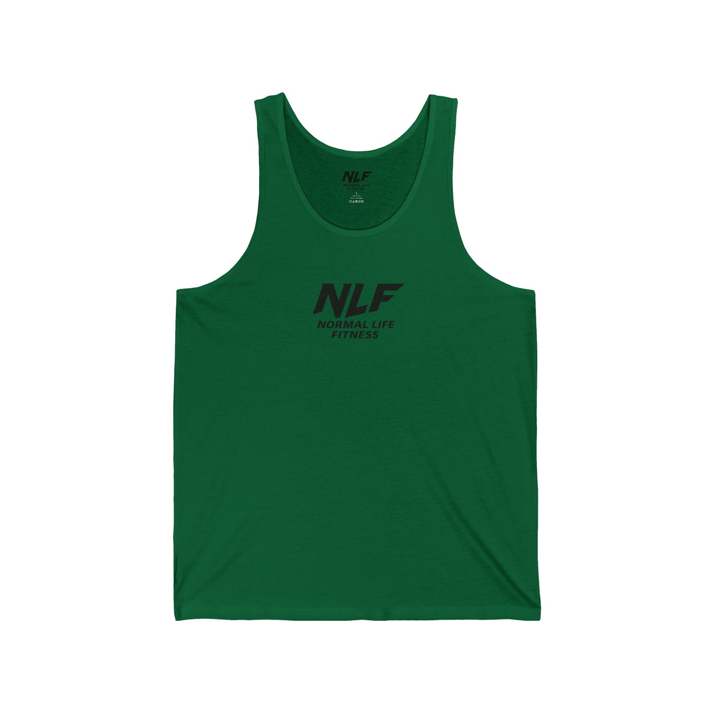 Fitness Tank - Normal Life Fitness Logo - Sleek and Bold Gym Shirt