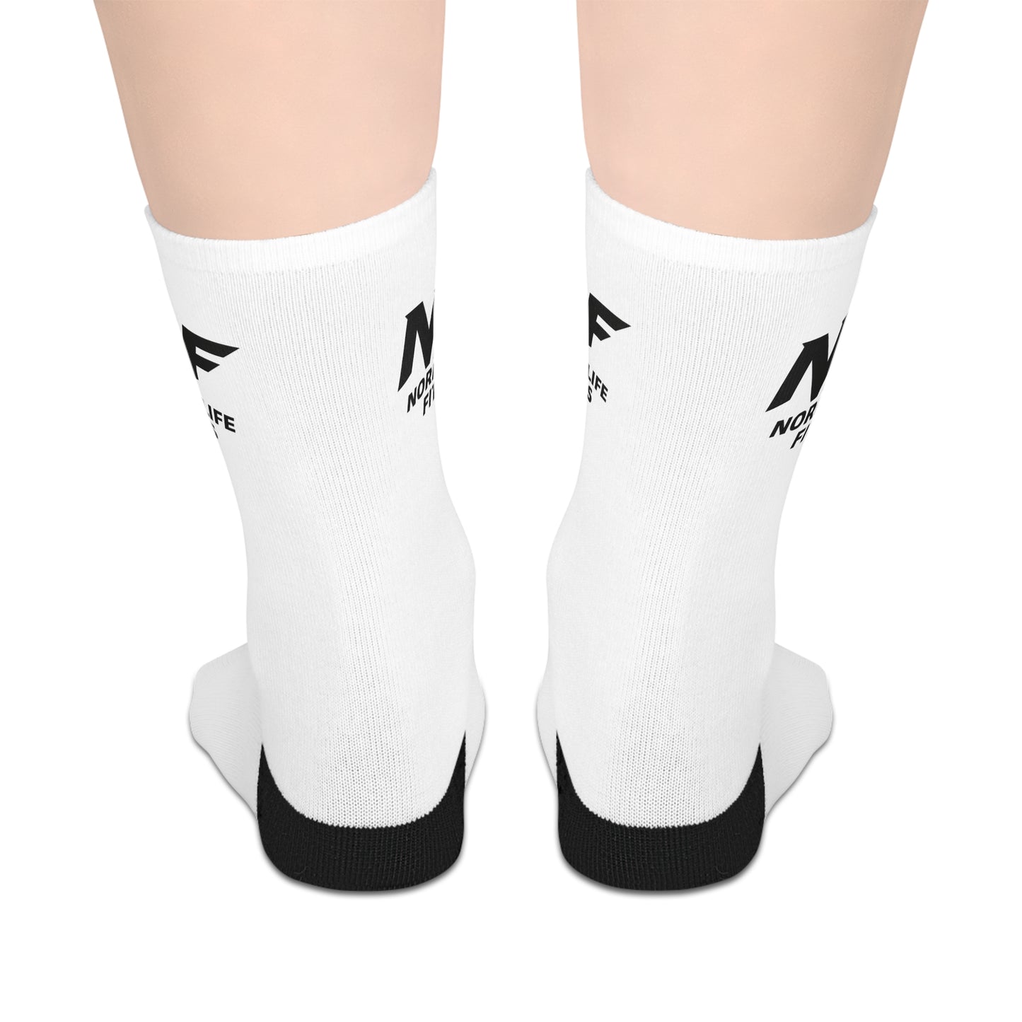Athletic Socks with NLF Logo - Monochrome Design