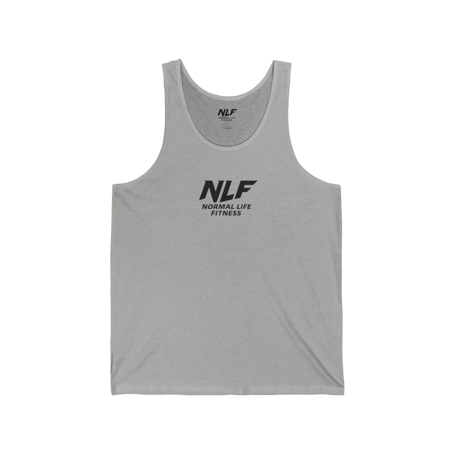 Fitness Tank - Normal Life Fitness Logo - Sleek and Bold Gym Shirt