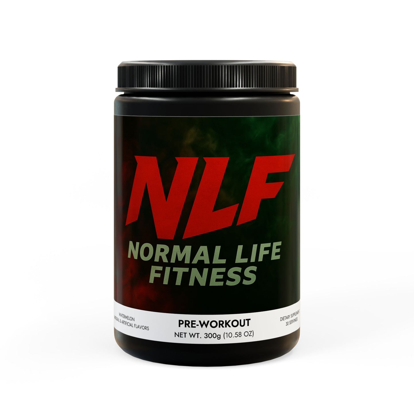 NLF Pre-Workout – Watermelon (300g, 10.58oz) | Explosive Energy & Pump Formula