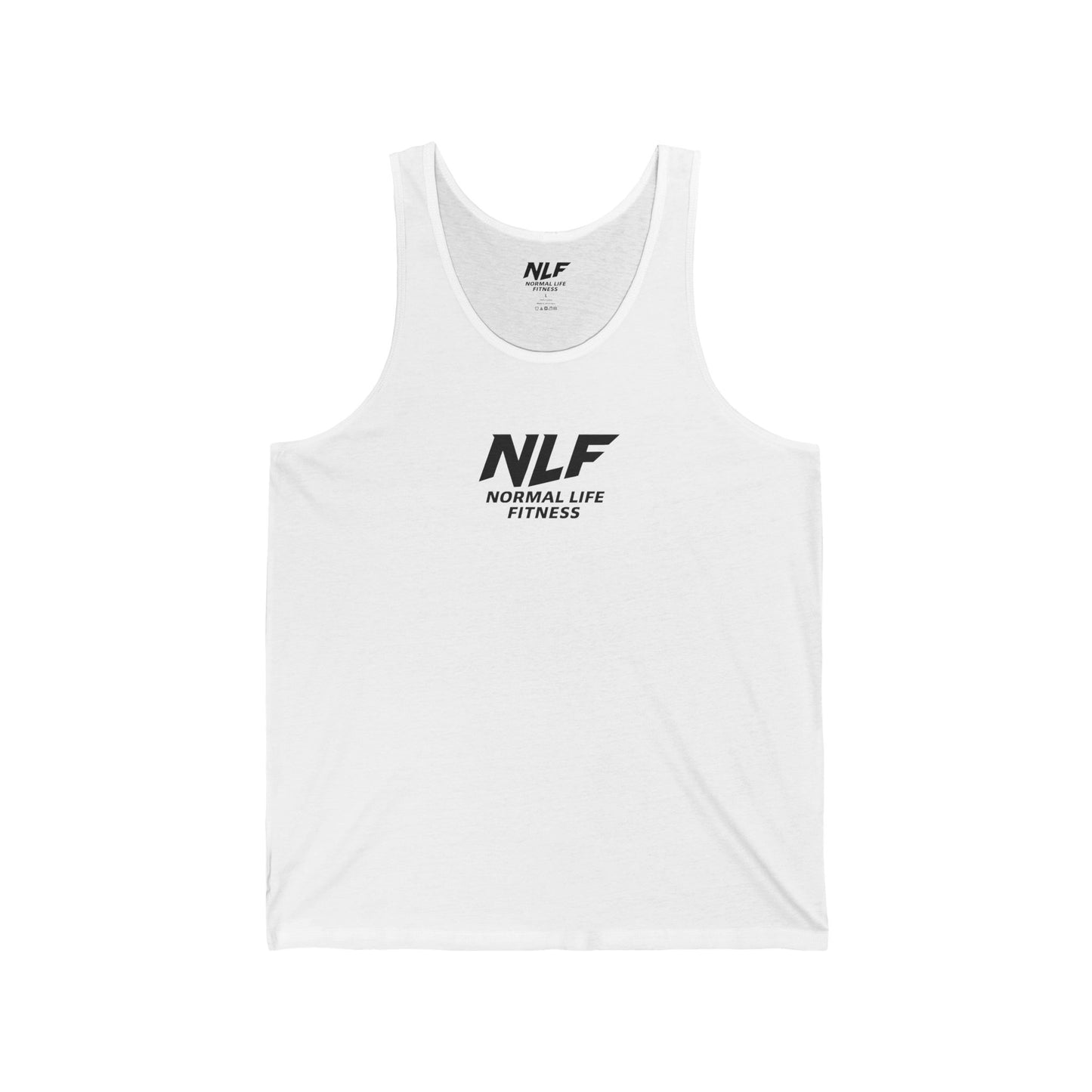 Fitness Tank - Normal Life Fitness Logo - Sleek and Bold Gym Shirt