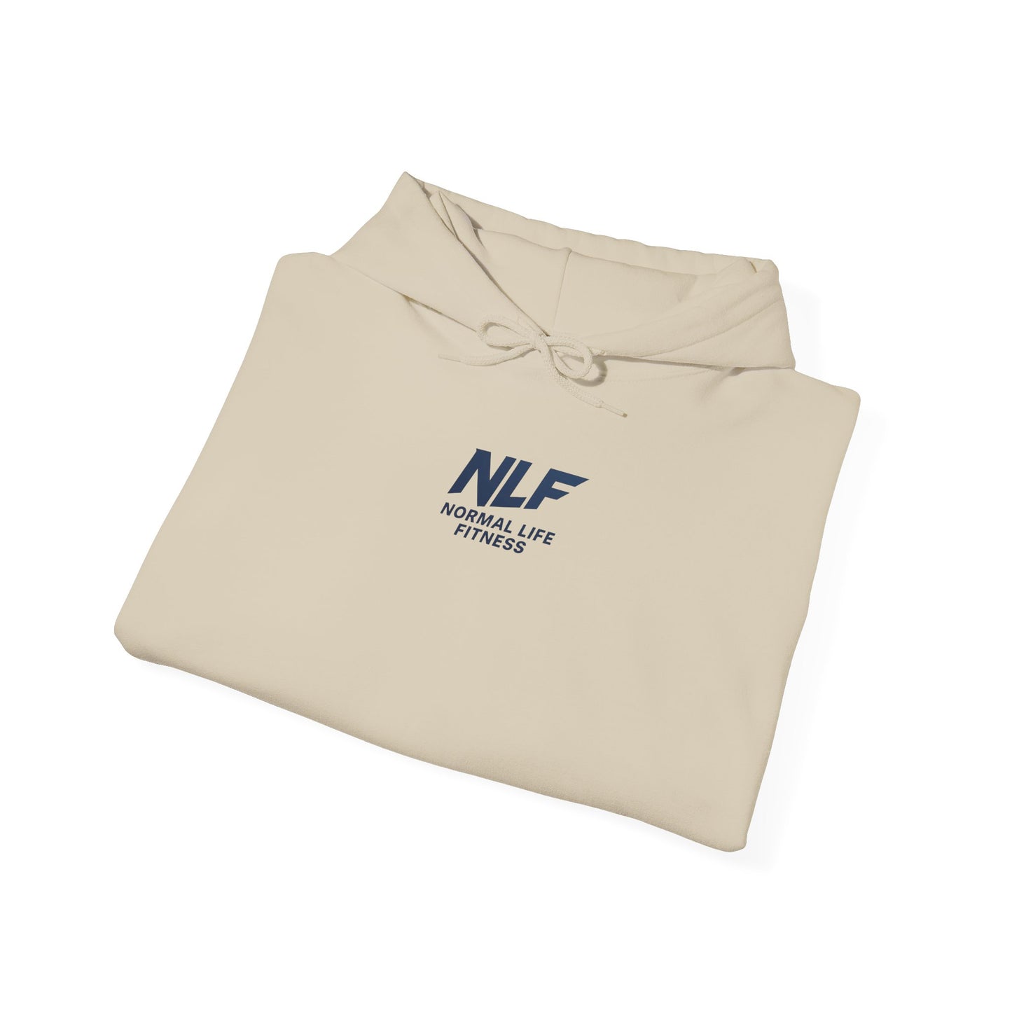 Athletic Hoodie - Bold NLF Logo in Navy - Unisex