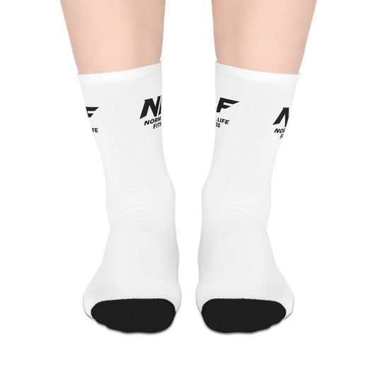 Athletic Socks with NLF Logo - Monochrome Design