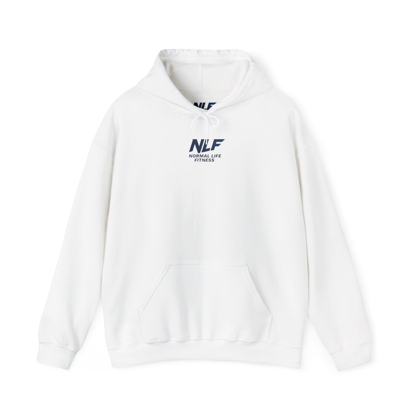 Athletic Hoodie - Bold NLF Logo in Navy - Unisex