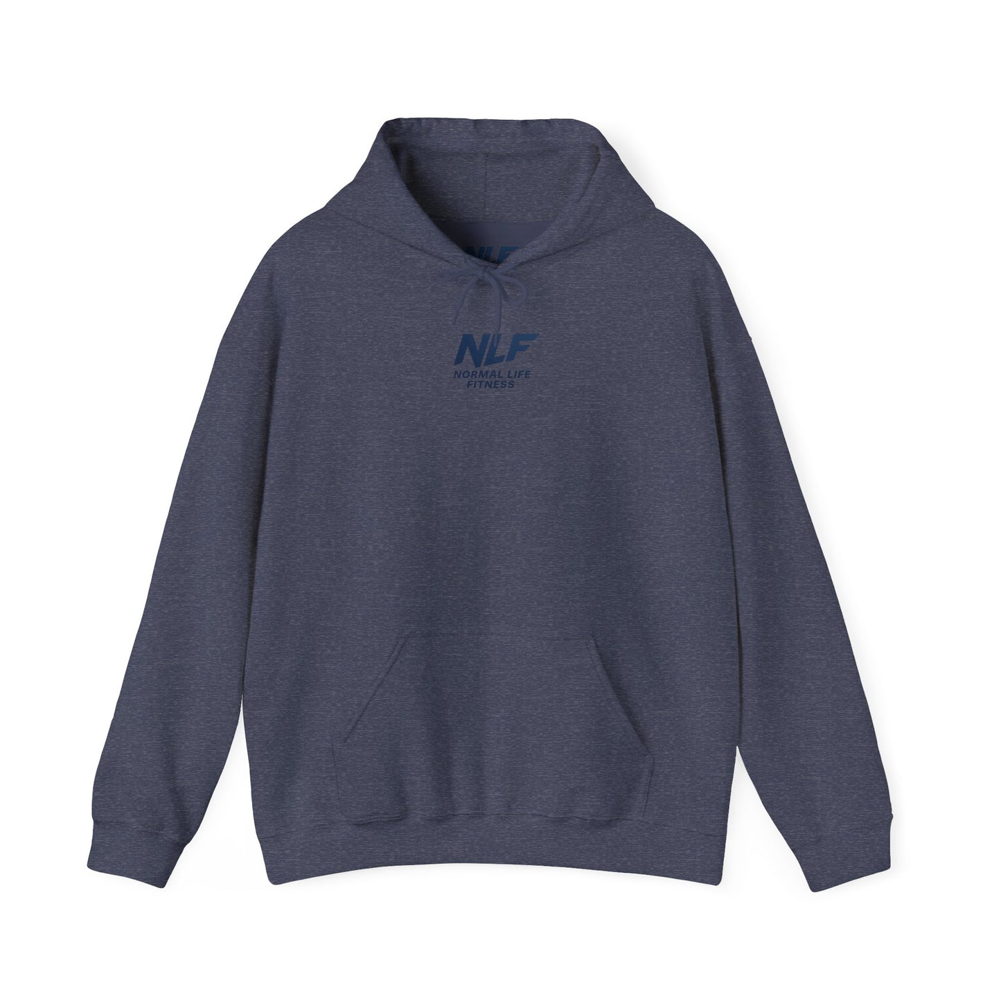 Athletic Hoodie - Bold NLF Logo in Navy - Unisex