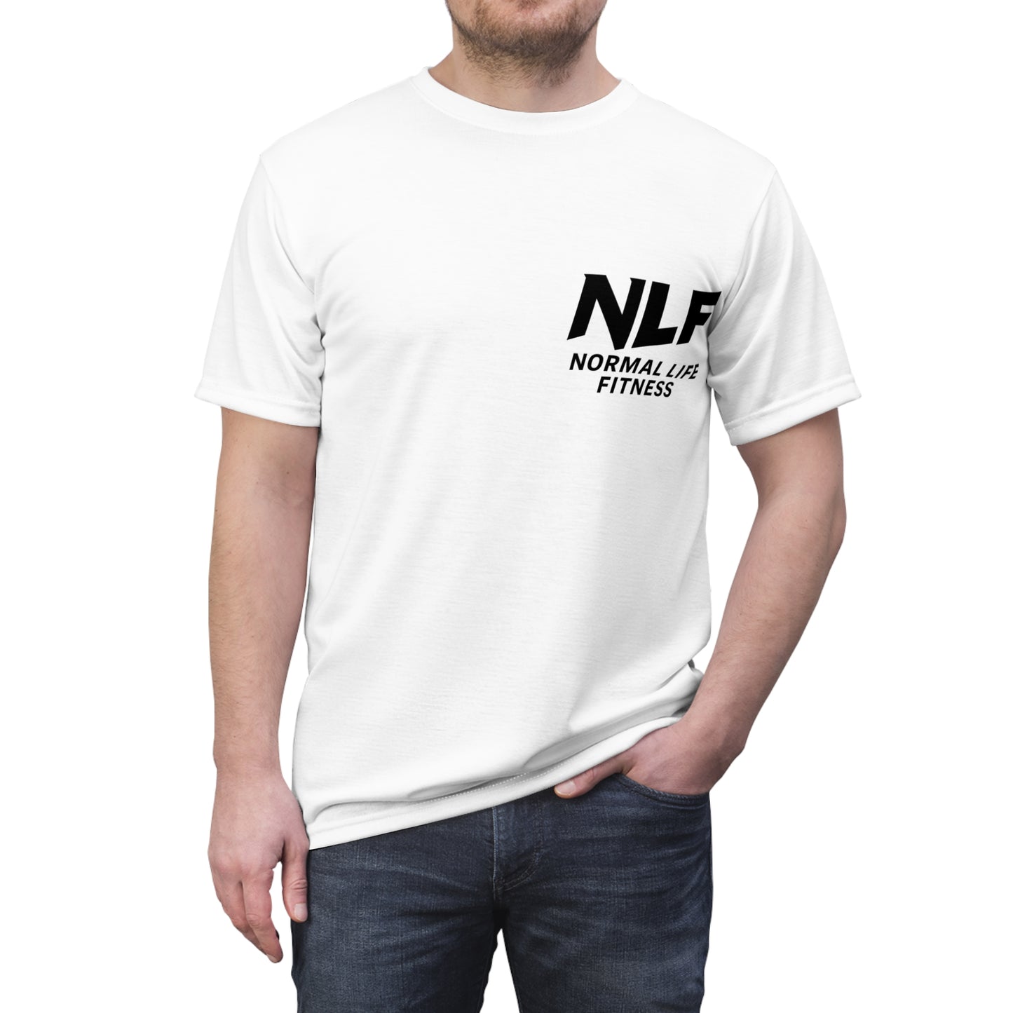 Fitness T Shirt - Normal Life Fitness Logo - Train Past Normal - Unisex