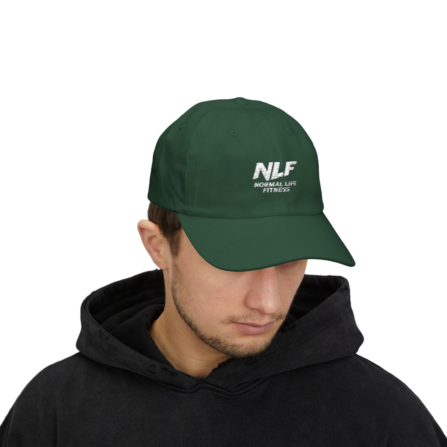 Copy of Dad Cap Fitness Lifestyle Hat with Bold NLF Logo
