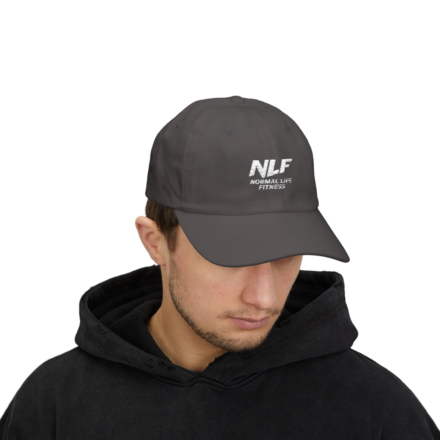 Copy of Dad Cap Fitness Lifestyle Hat with Bold NLF Logo