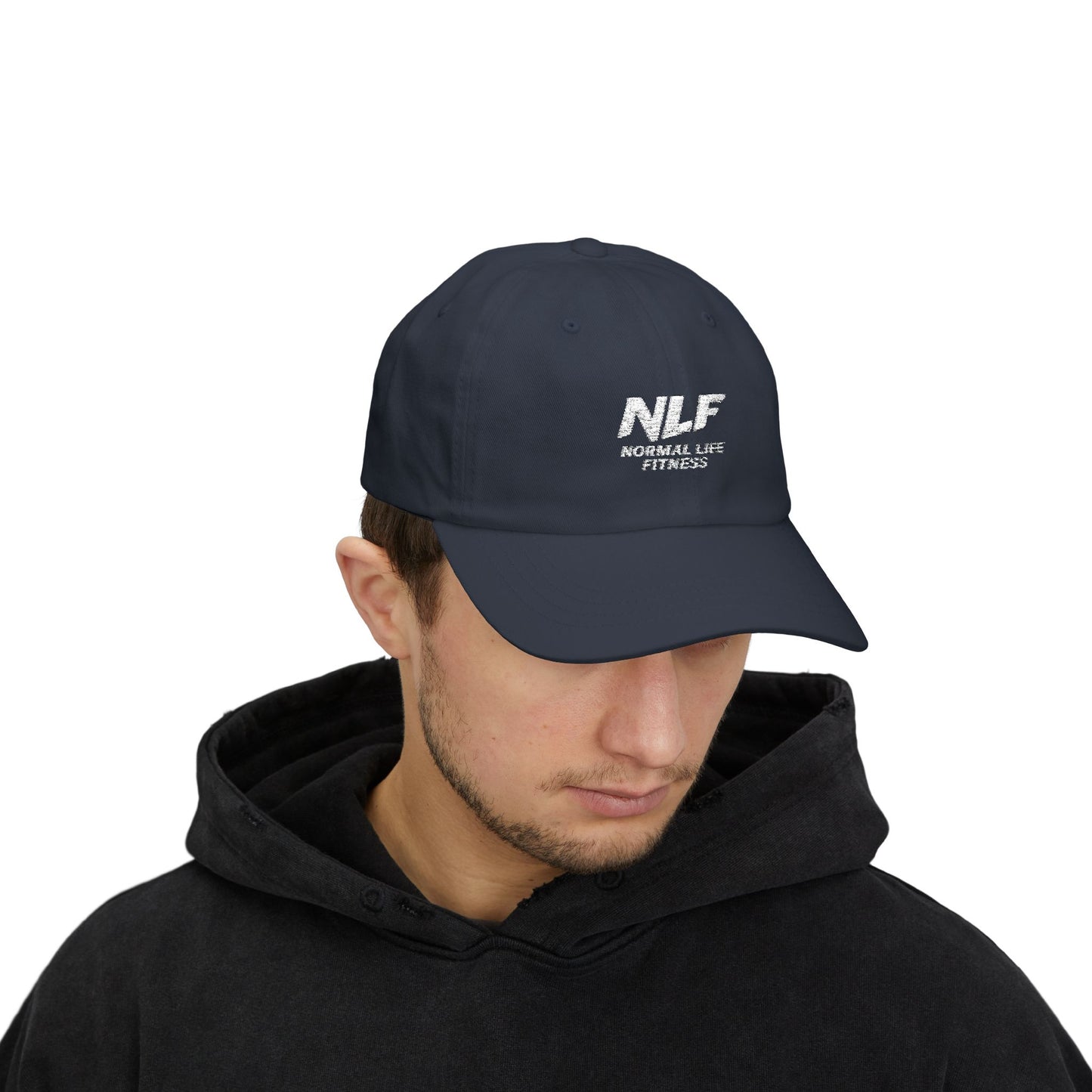Copy of Dad Cap Fitness Lifestyle Hat with Bold NLF Logo