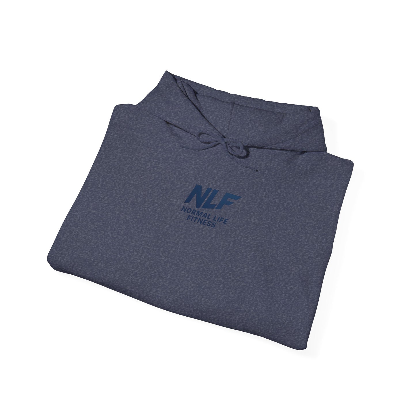 Athletic Hoodie - Bold NLF Logo in Navy - Unisex