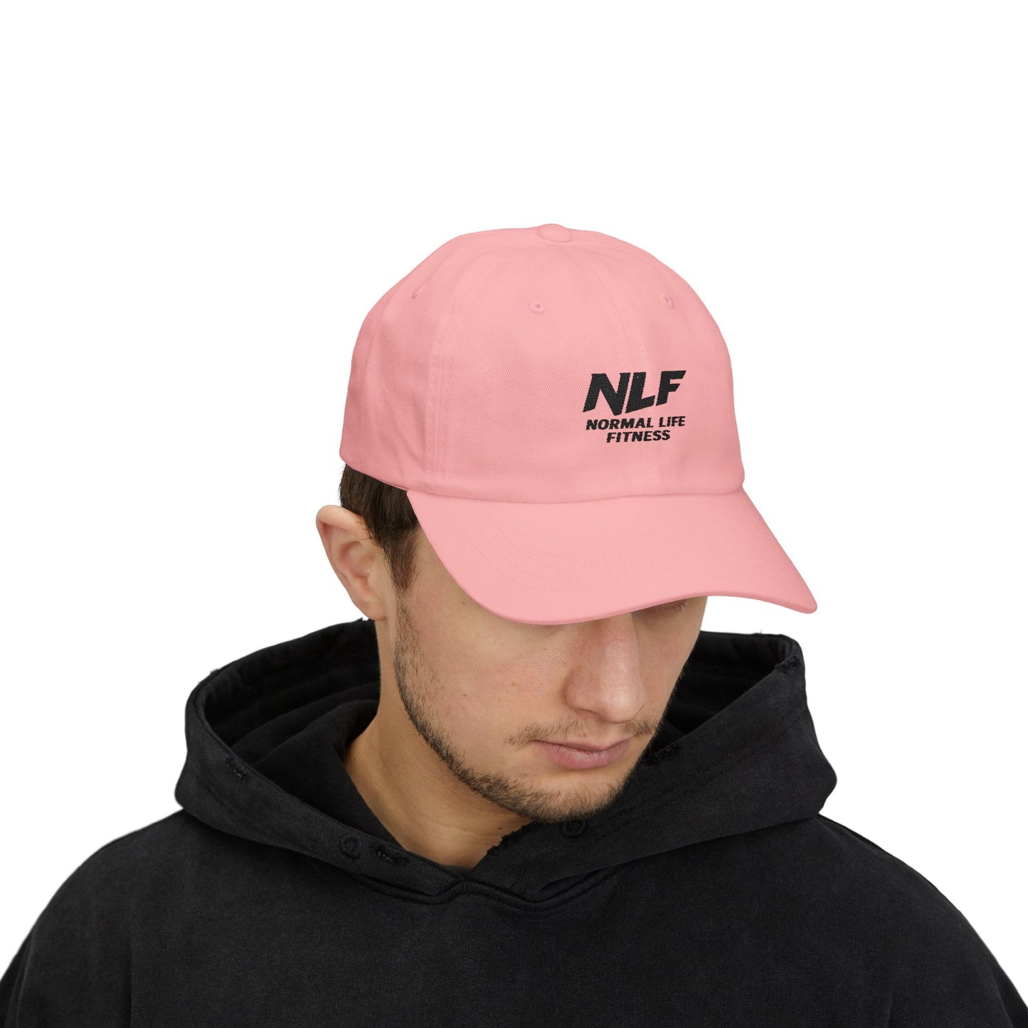 Dad Cap Fitness Lifestyle Hat with Bold Embroidered NLF Logo