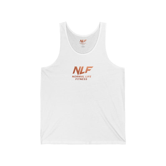Fitness Tank - Copper-toned Logo, Streetwear Athletic Gear