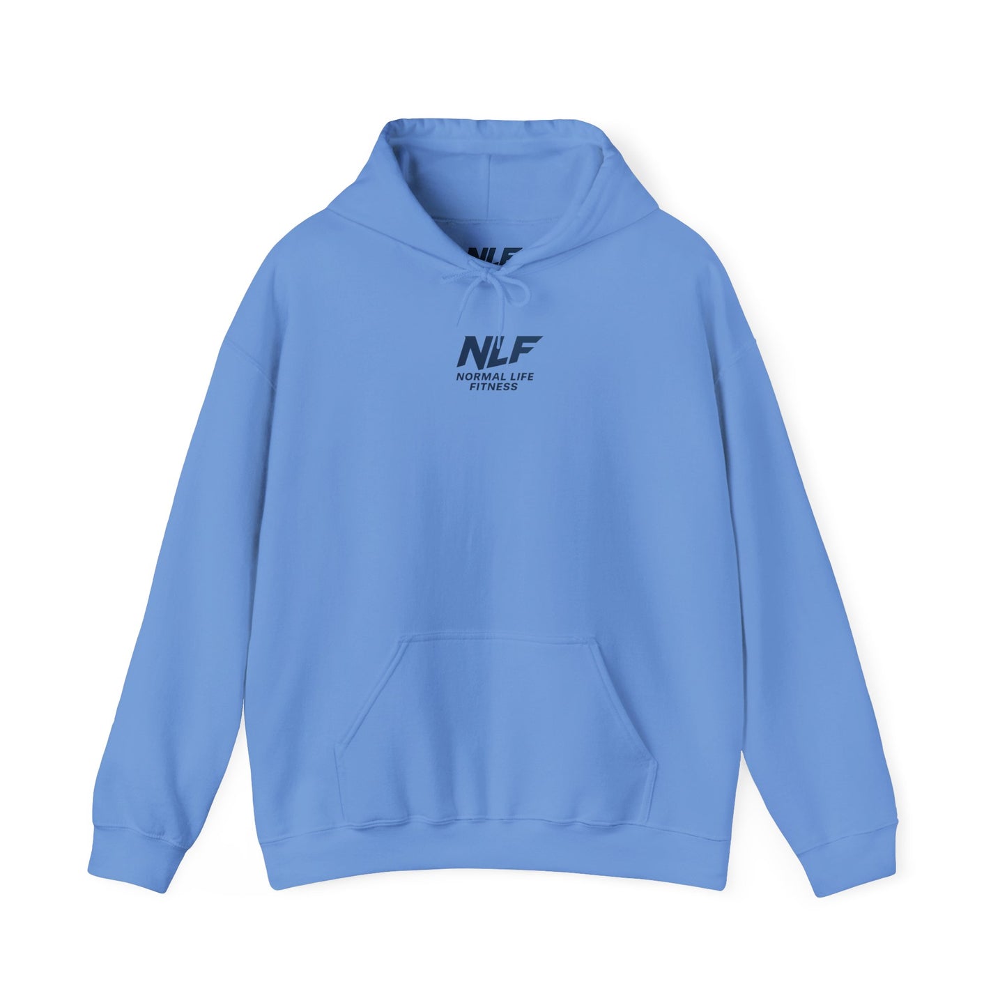 Athletic Hoodie - Bold NLF Logo in Navy - Unisex