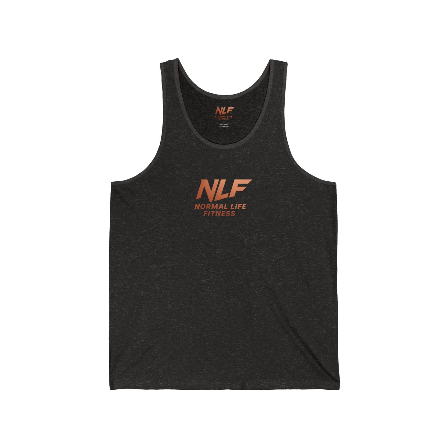 Fitness Tank - Copper-toned Logo, Streetwear Athletic Gear