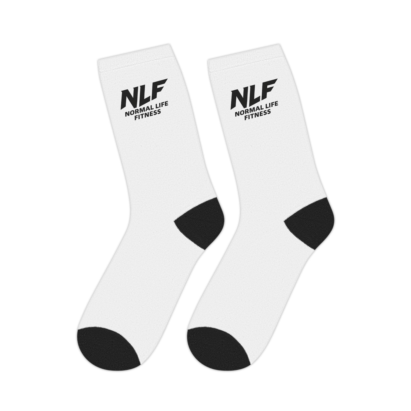 Athletic Socks with NLF Logo - Monochrome Design