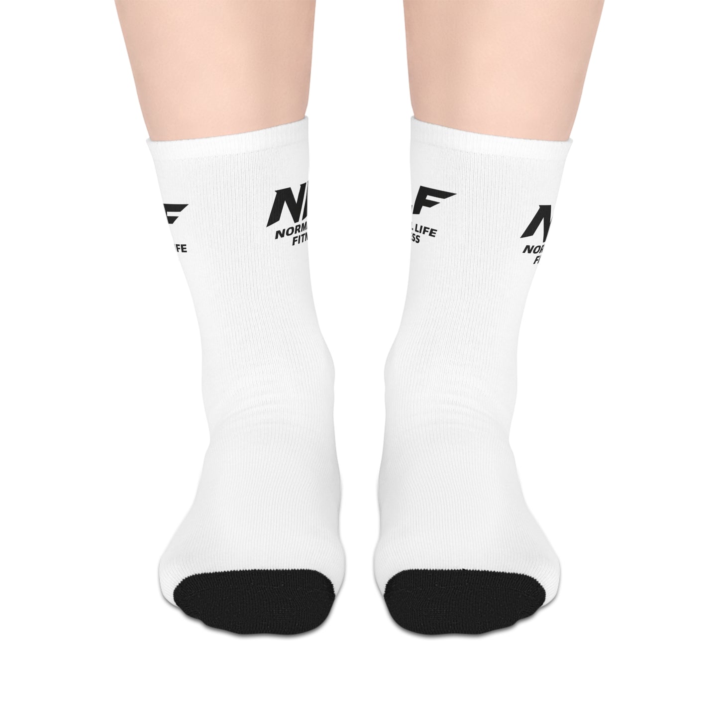 Athletic Socks with NLF Logo - Monochrome Design