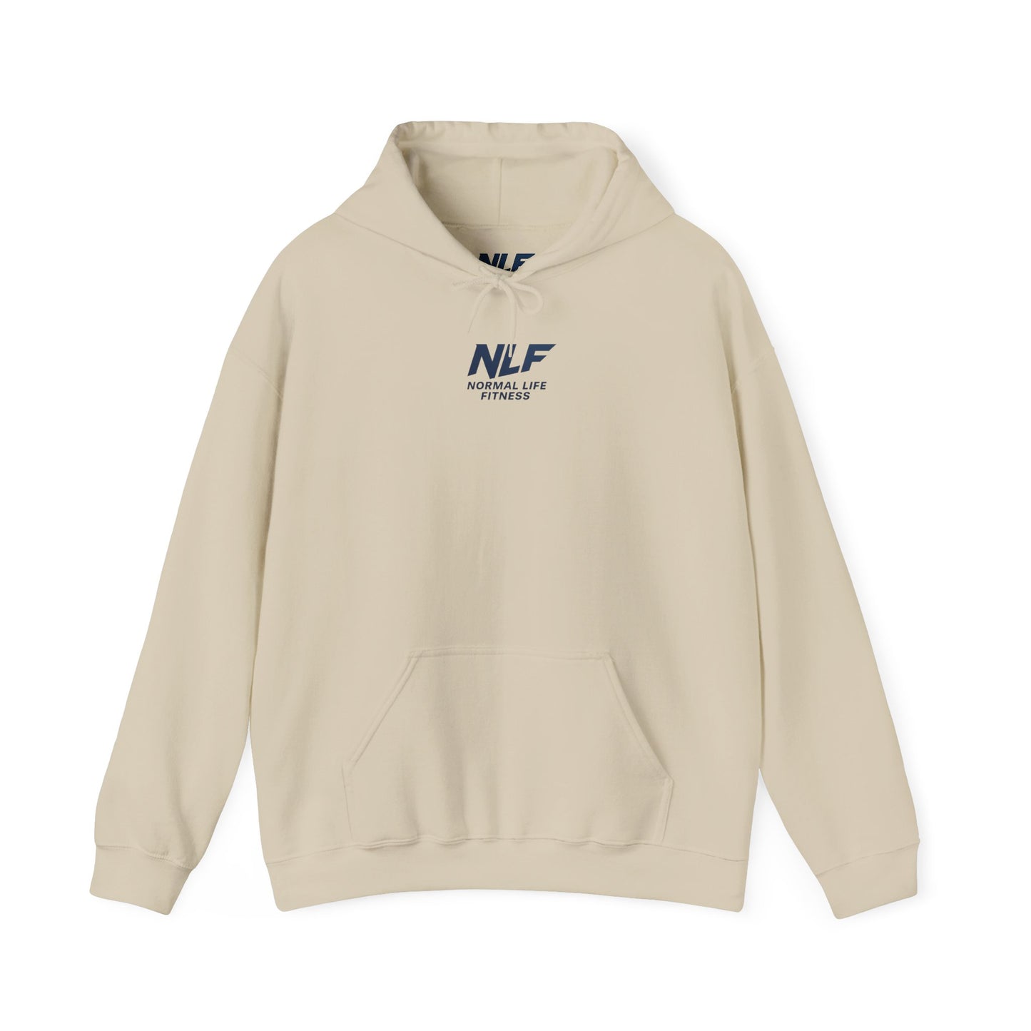 Athletic Hoodie - Bold NLF Logo in Navy - Unisex