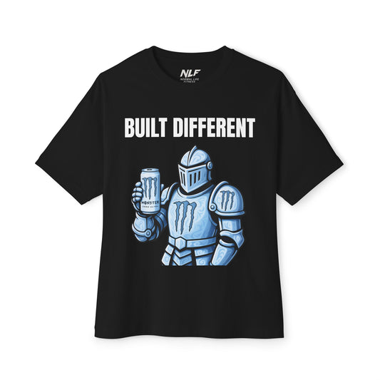 Monster Knight Energy T‑Shirt — "Built Different " Graphic T-Shirt