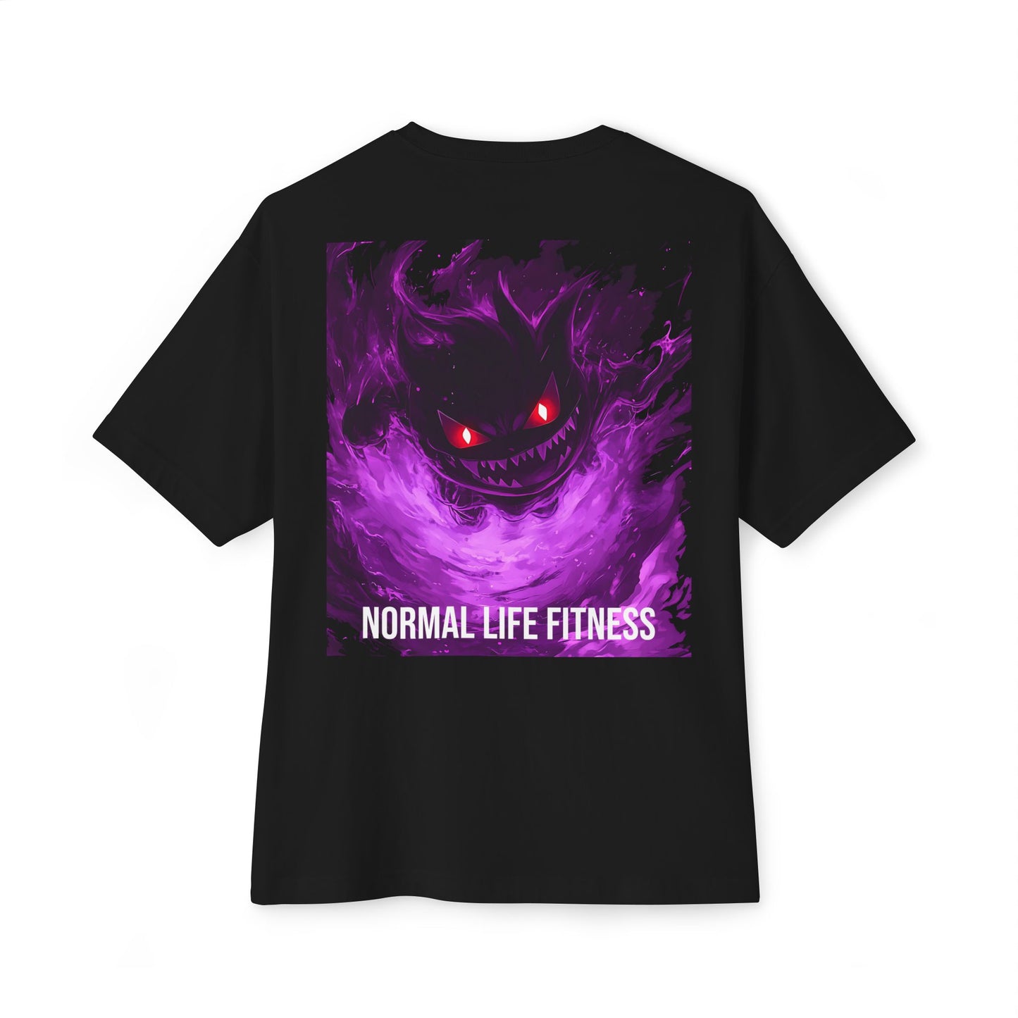 Retro Ghost Monster Anime Tee – Normal Life Fitness Energy Shirt