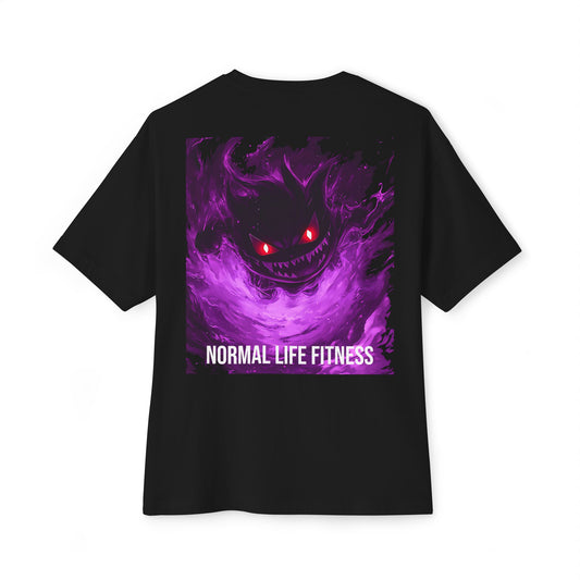 Retro Ghost Monster Anime Tee – Normal Life Fitness Energy Shirt