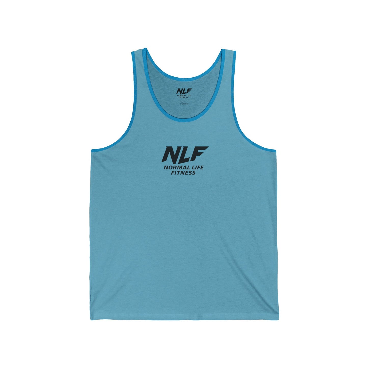 Fitness Tank - Normal Life Fitness Logo - Sleek and Bold Gym Shirt