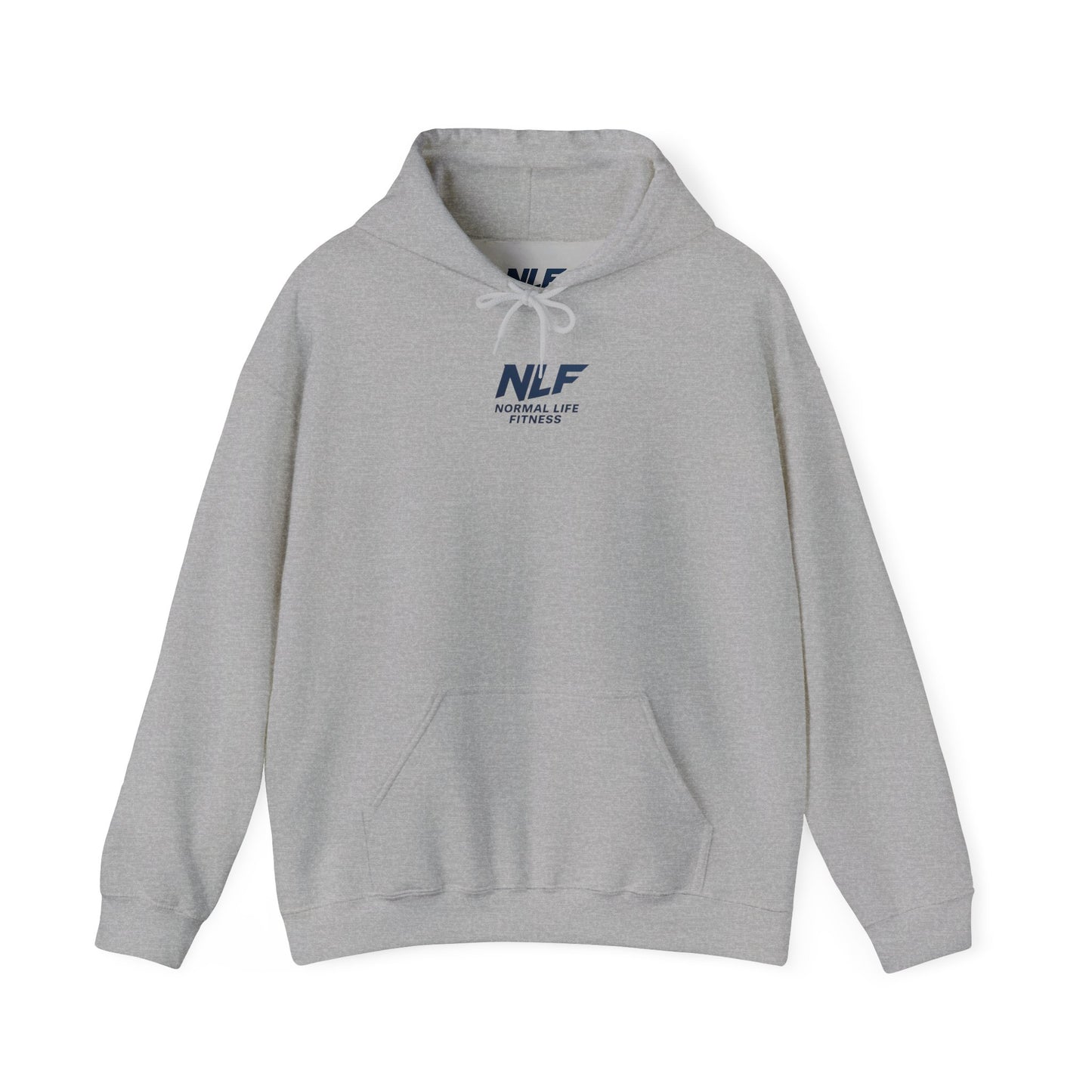 Athletic Hoodie - Bold NLF Logo in Navy - Unisex