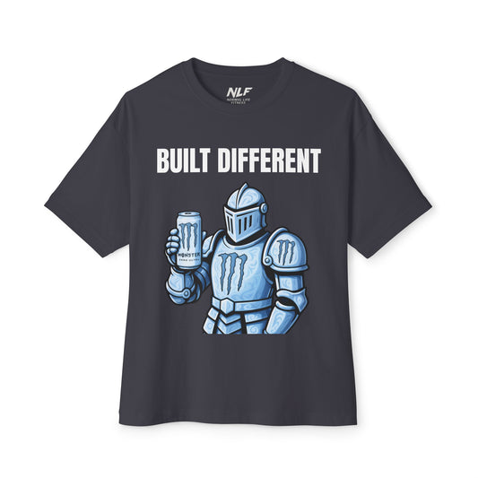 Monster Knight Energy T‑Shirt — "Built Different " Graphic T-Shirt