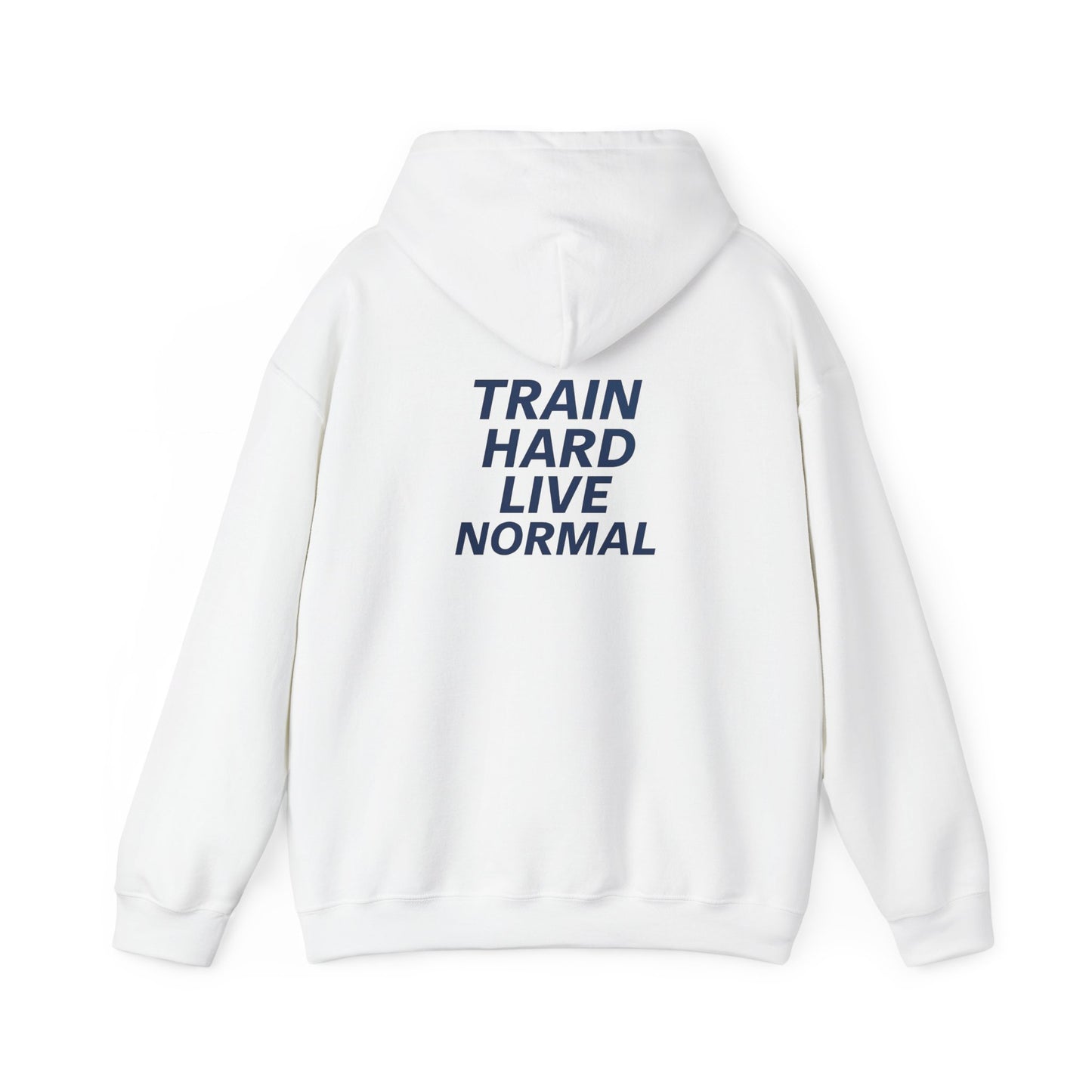 Athletic Hoodie - Bold NLF Logo in Navy - Unisex