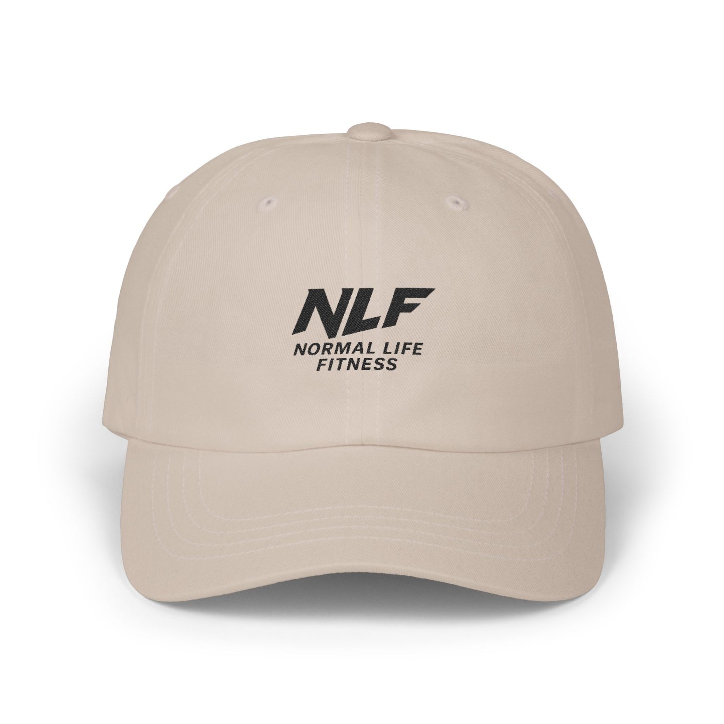 Dad Cap Fitness Lifestyle Hat with Bold Embroidered NLF Logo