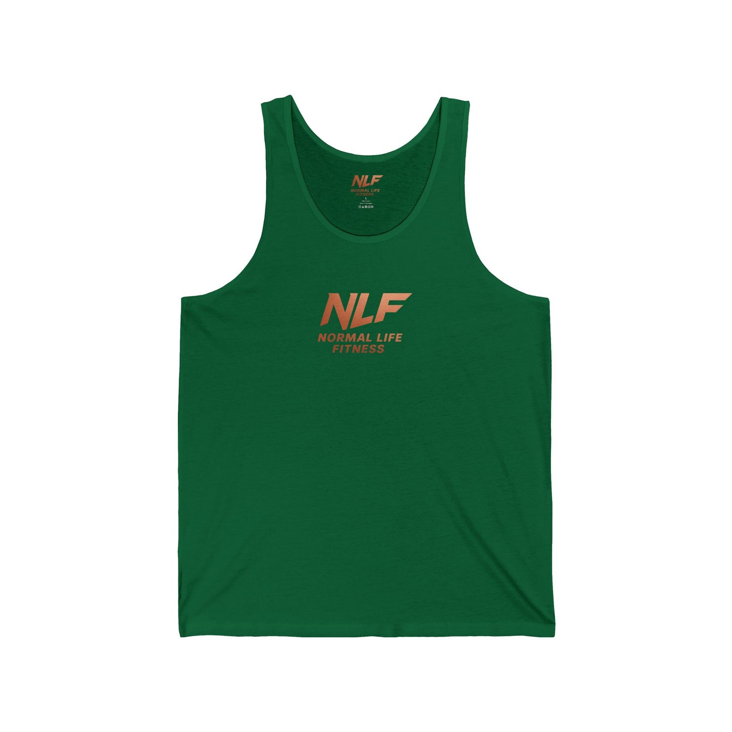 Fitness Tank - Copper-toned Logo, Streetwear Athletic Gear