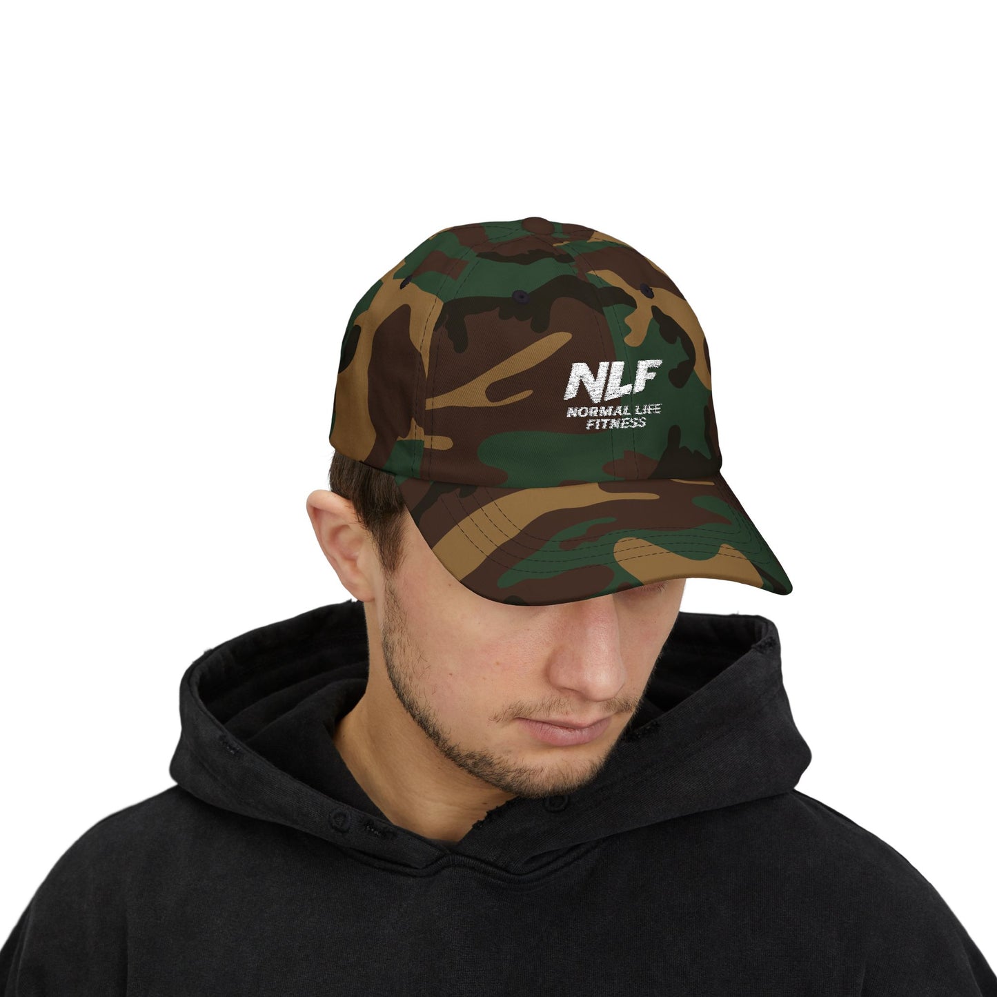 Copy of Dad Cap Fitness Lifestyle Hat with Bold NLF Logo