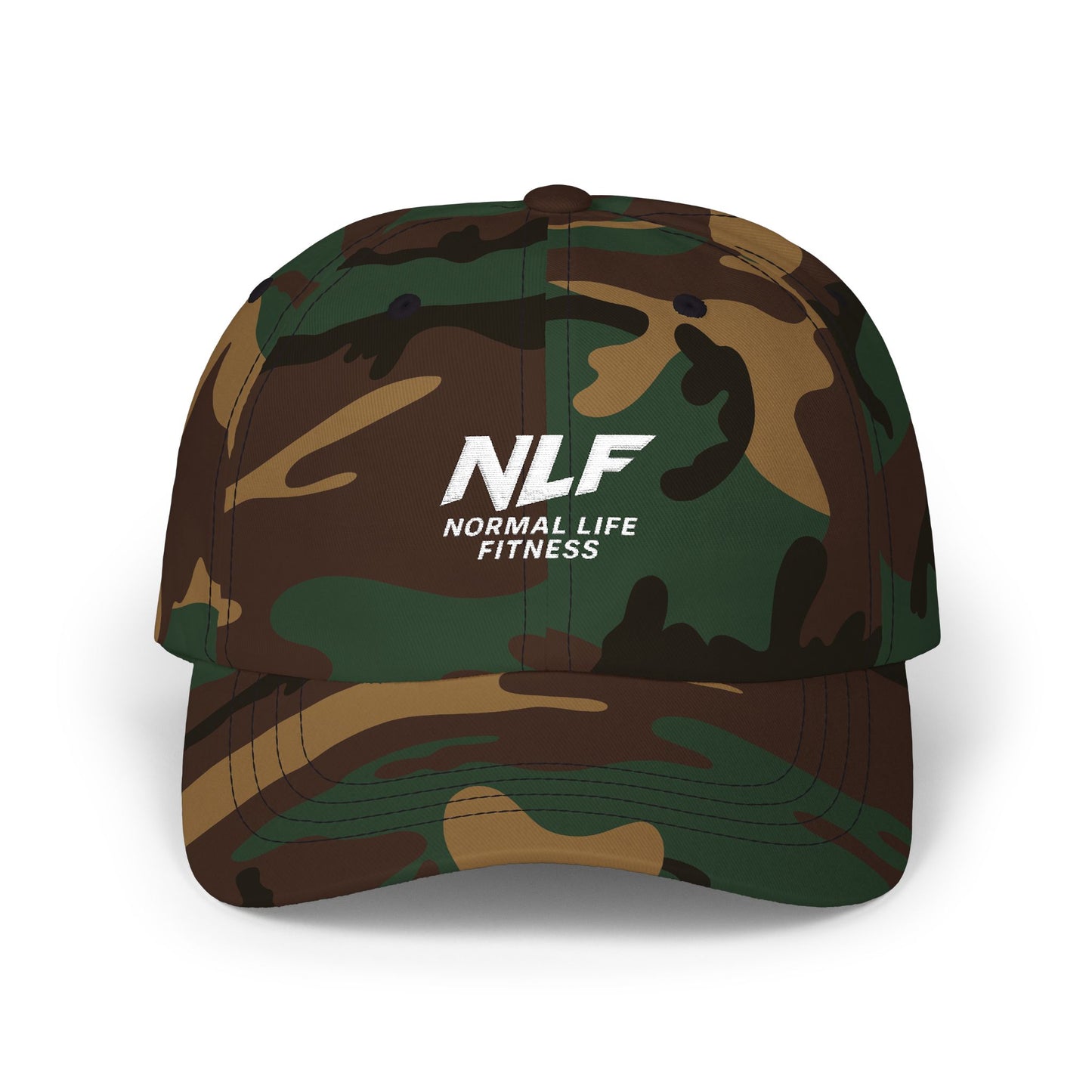 Dad Cap Fitness Lifestyle Hat with Bold NLF Logo