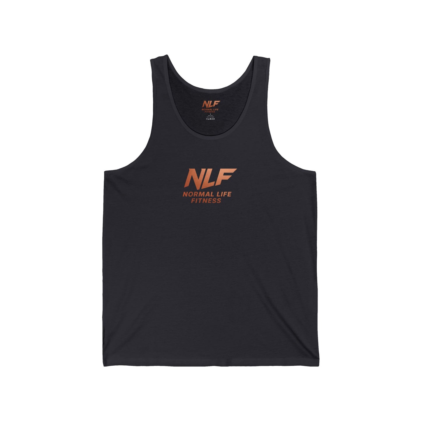 Fitness Tank - Copper-toned Logo, Streetwear Athletic Gear