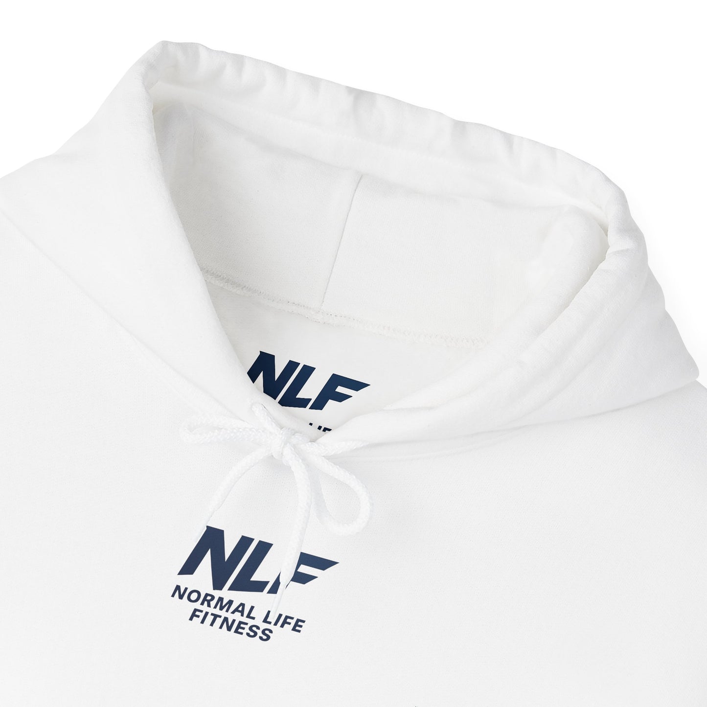 Athletic Hoodie - Bold NLF Logo in Navy - Unisex