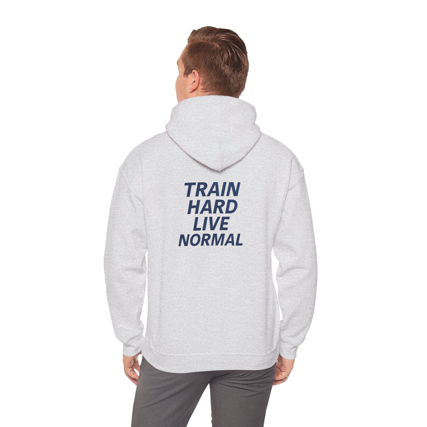 Athletic Hoodie - Bold NLF Logo in Navy - Unisex